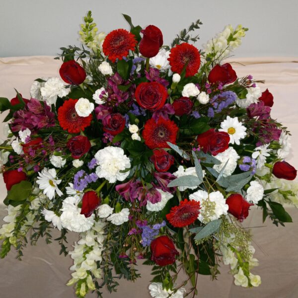 Twilight Remembrance Casket Spray
