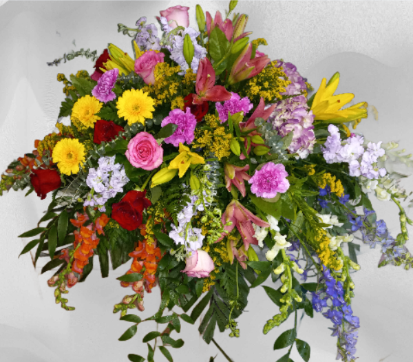 Sunrise Remembrance Casket Spray