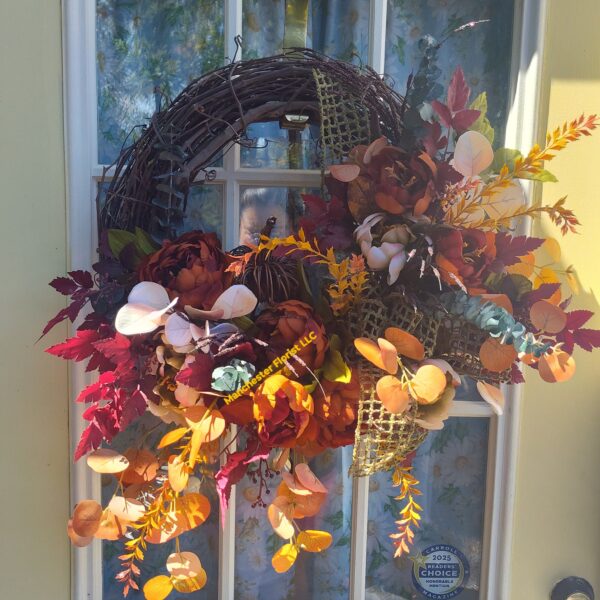 Large Fall Silk Wreath #2
