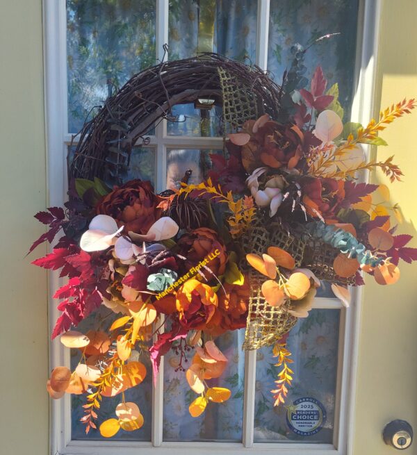 Large Fall Silk Wreath #2