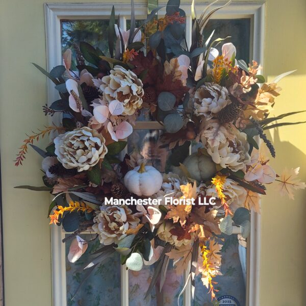 Large Fall Silk Wreath #1