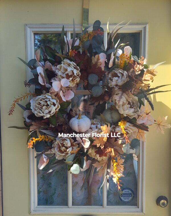 Large Fall Silk Wreath #1