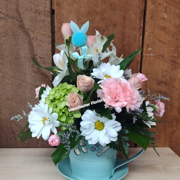 Easter Bunny Spring Tin